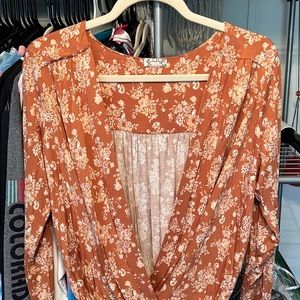 Free People Vcut Bodysuit